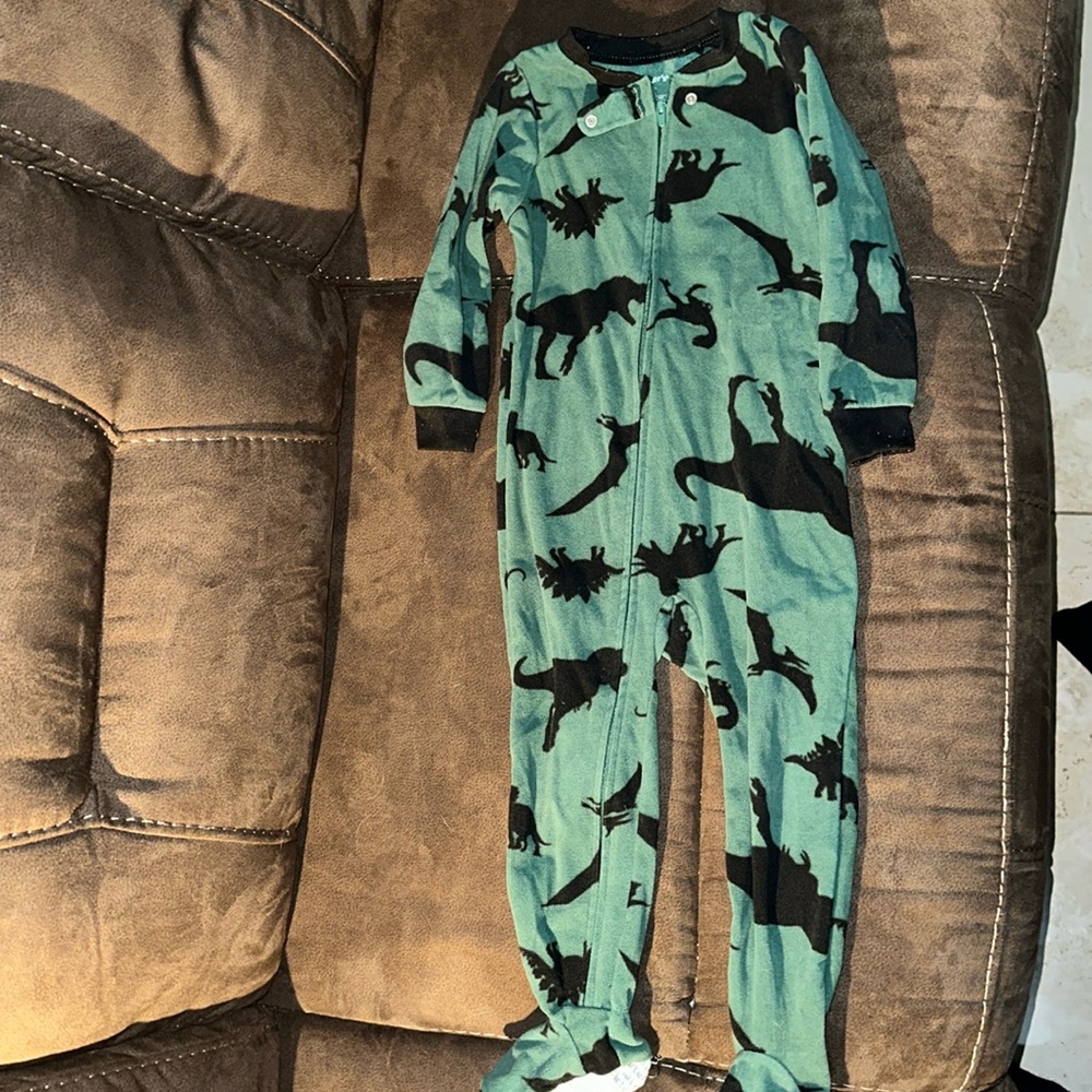 Carter’s Fleece Dinosaur Pajamas